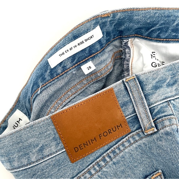 Denim Forum The Ex Boyfriend High Rise Shorts from Aritzia - Picture 5 of 10